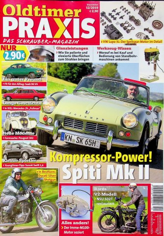 Deckblatt Oldtimer Praxis (12/2019)